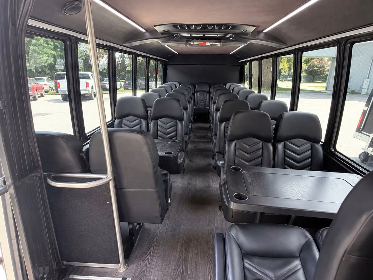 20 passenger minibus inside