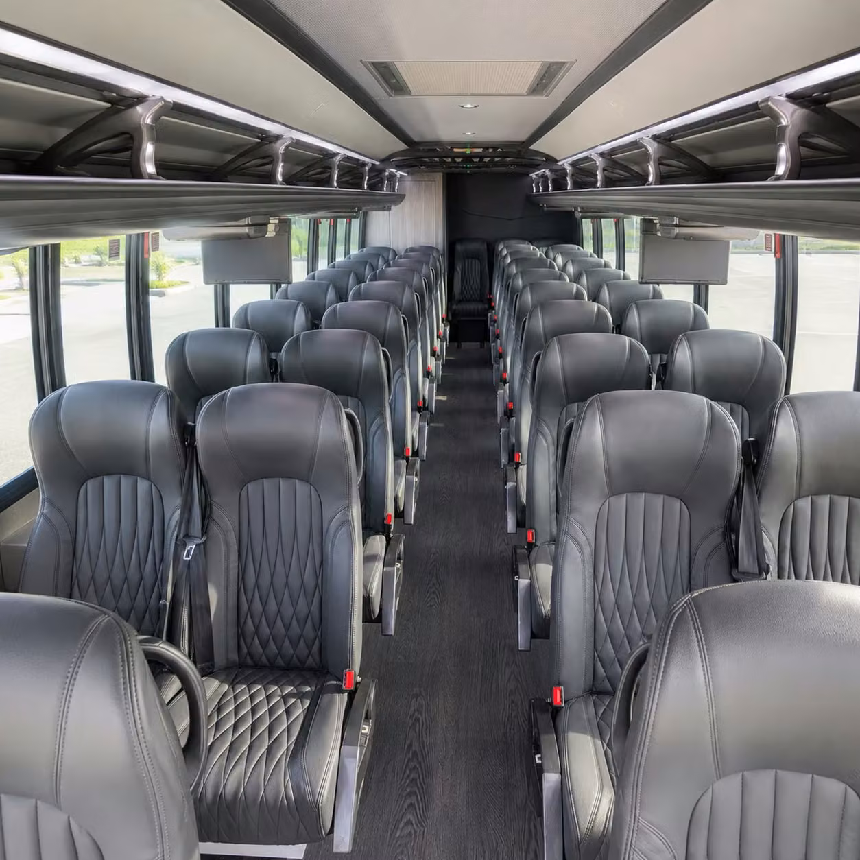 30 passenger minibus inside