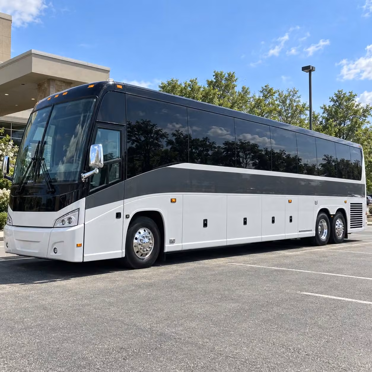 bend charter bus rental fleet